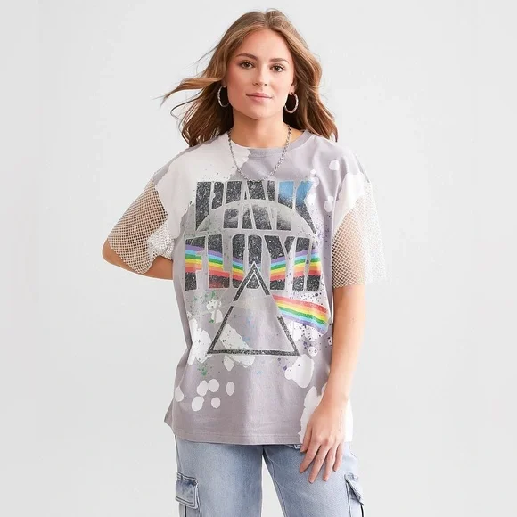 Pink Floyd Band T-Shirt - White - Picture 2 of 8